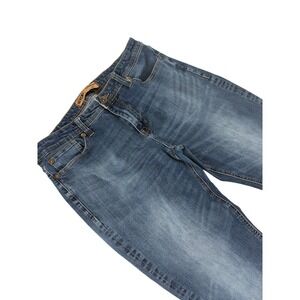 Seven7 Jeans Mens 34x32 Straight Fit Blue Denim Stretch Casual Pants W34 L32